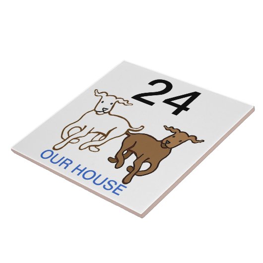 Carreau numéro de maison (Côté)