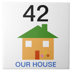 Carreau numéro de maison