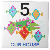 Carreau numéro de maison (Devant)