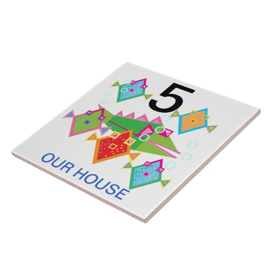 Carreau numéro de maison (Côté)