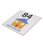 Carreau numéro de maison (Côté)