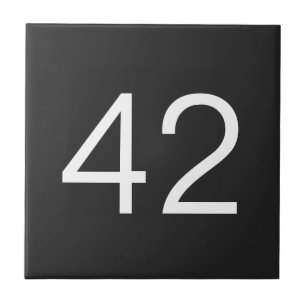 Carreau Numéro de porte