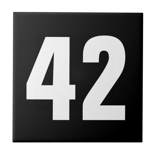 Carreau Numéro de porte (Devant)