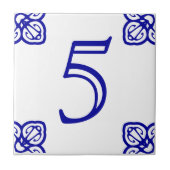 Carreau Numéro espagnol (Devant)