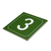 Carreau Numéro français (Côté)