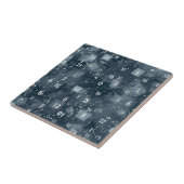 Carreau Numéros mathématiques Abstraits (Côté)