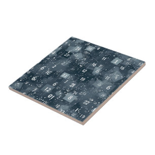 Carreau Numéros mathématiques Abstraits