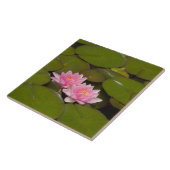 Carreau Nymphéas en fleurs (Côté)