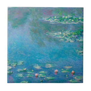 Carreau Nymphéas par Claude Monet Peinture d'art fin