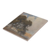 Carreau Oak Tree (1910) - Aquarelle Vintage majestueuse (Côté)