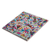 Carreau Oaxaca Mexique Mexicain Maya Hispanique Ethnique B (Côté)