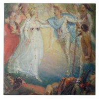 Oberon et Titania 'd'une songe d'une nuit d'été