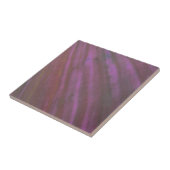 Carreau objet abstrait violet (Côté)