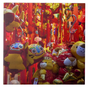 Carreau Objets colorés à vendre dans une boutique à Hong K