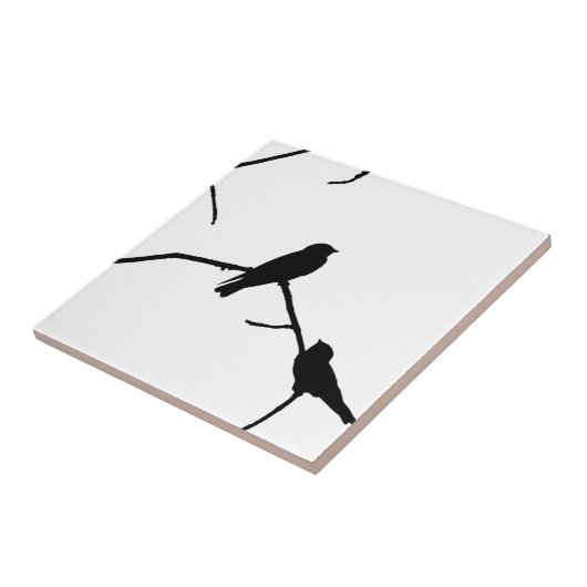 Carreau Observation d'hirondelle ou d'inséparable de (Côté)