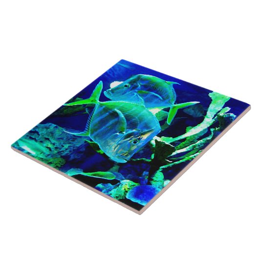 Carreau Océan bleu (Côté)