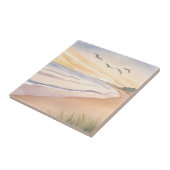 Carreau Ocean Shore | Bright Airy Watercolor Painting (Côté)