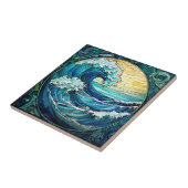 Carreau Ocean Waves Verre Tile céramique (Côté)