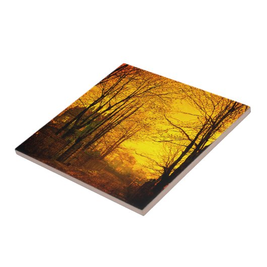 Carreau Octobre Afterglow John Atkinson Grimshaw (Côté)