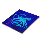 Carreau Octopus 6 R - Grande dalle en céramique (Côté)