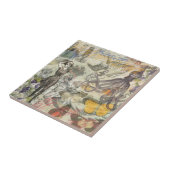 Carreau Octopus Beach Antique Côte Steampunk (Côté)