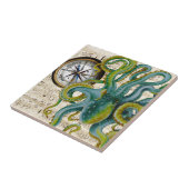 Carreau Octopus Tentacles Compass Music (Côté)