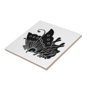 Carreau Oda butterfly (Côté)