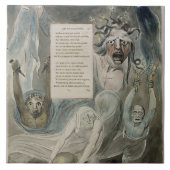 Carreau Ode à l'adversité, "des poèmes de Thomas Gray", (Devant)