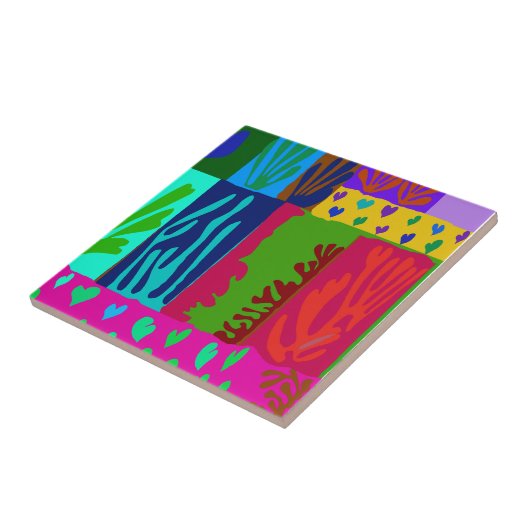 Carreau Ode to Matisse Collage (Côté)