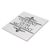 Carreau Oderint Dum Metuant (Côté)