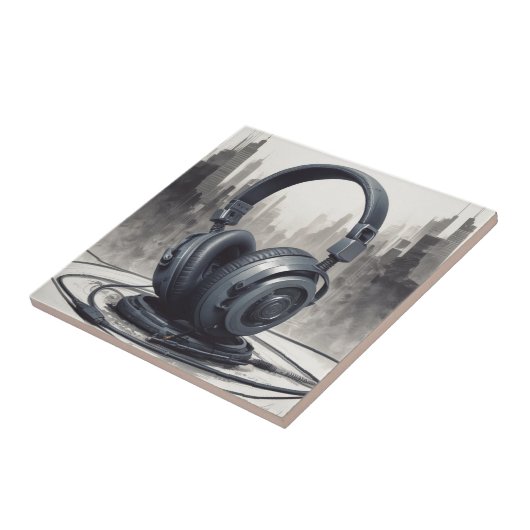 Carreau Odeur musicale pour écouteurs (Côté)