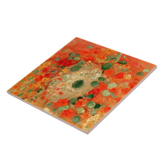 Carreau Odilon Redon - Nasturtes (Côté)