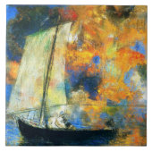 Carreau Odilon Redon - Nuages de fleurs (Devant)