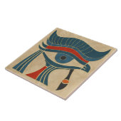 Carreau Oeil Art Déco Égyptien De Horus (Côté)