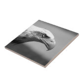 Carreau Oeil d'aigle noir et blanc (Côté)