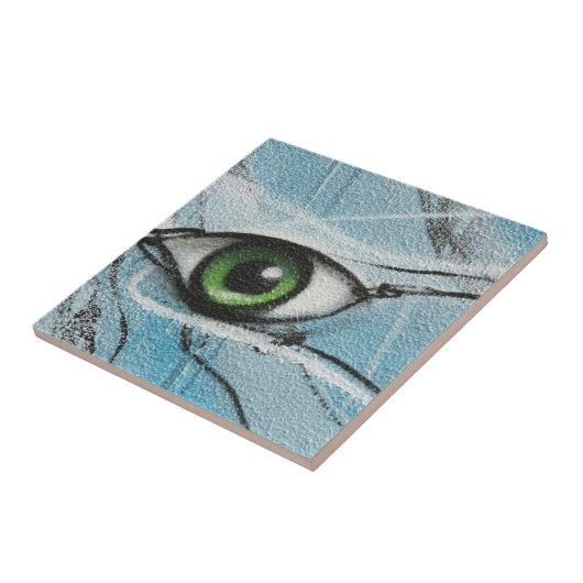 Carreau Oeil de graffiti (Côté)