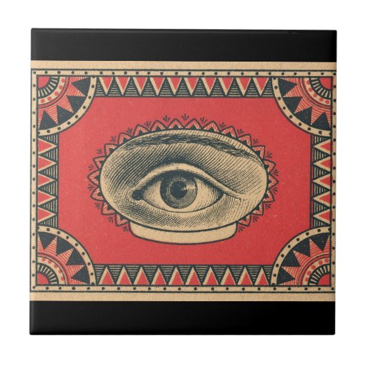 Carreau oeil de sagesse (Devant)