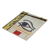 Carreau Oeil de Wedjat, détail de la couverture de (Côté)