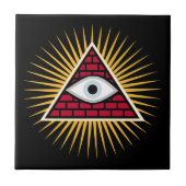 Carreau Oeil freemasonique (Devant)