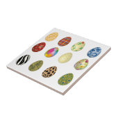 Carreau oeufs de pâques colorés (Côté)