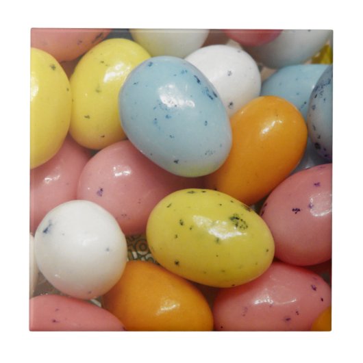 Carreau Oeufs de Pâques de gelée colorée (Devant)