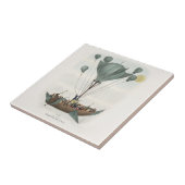 Carreau Oeuvre d'époque de Balloon Air Ship (Côté)