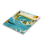 Carreau Oeuvre japonaise de Naruto Whirlpool (Côté)