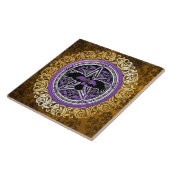 Carreau Offre rituelle de sorcellerie médiévale Brown de (Côté)