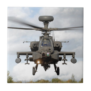 Carreau oh 64 militaires de helocopter d'arc d'Apaches