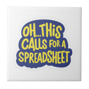 Carreau Oh Cela Demande Un Tableur