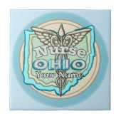 Carreau Ohio Nurse Caduceus Tile (Devant)