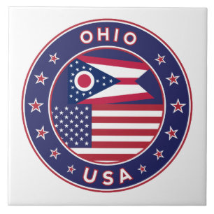 Carreau Ohio, Ohio t-shirt, Ohio sticker, phone se marie
