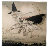 Carreau Oie de mère, frontispice de 'oie de mère l'Ol (Devant)