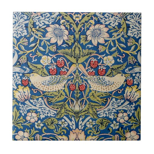 Carreau Oiseau Art Nouveau Design (Devant)